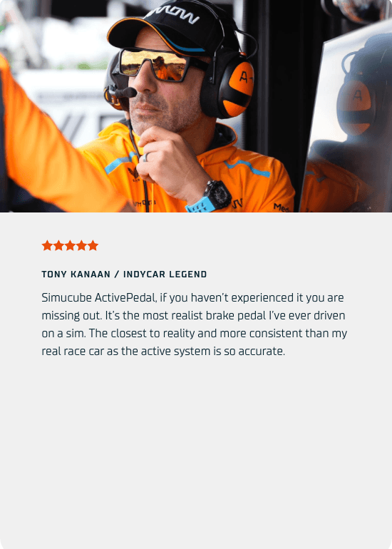 Simucube ActivePedal Ultimate Primary Set 8